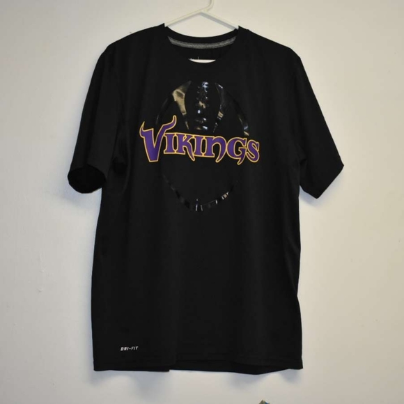 (SOLD) Vikings Nike Dri-Fit Shirt - Picture 2 of 3